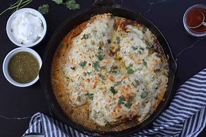 Creamy Green Chili Chicken Bake