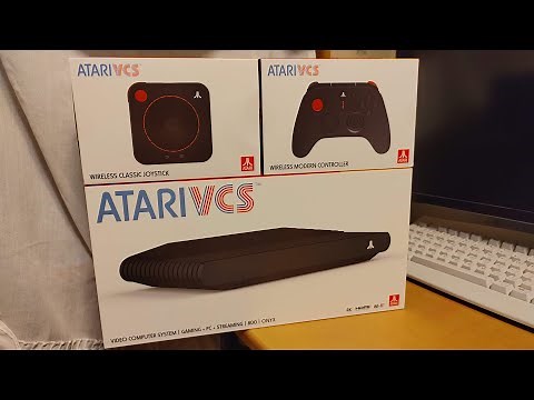 Atari VCS Onyx (Project AtariBox) Full Unboxing and Startup