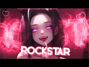 LISA - Rockstar (Sped up / Nightcore) [Lyrics]