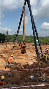 Piling -Dmc method #piling #civilengineering #construction #concrete #work #buildingfoundation #