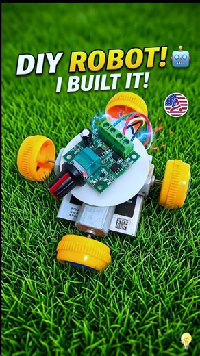 DIY Robotics: From Junk to Genius! 🤖 #shorts #diyrobotics #inventiontech