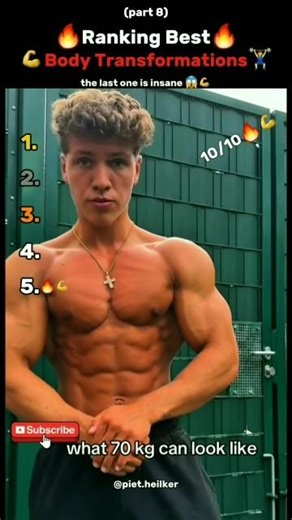 🔥Ranking The Most Insane Body Transformations Ever💪
