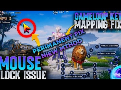 Gameloop Key Mapping Fix 2026 | Mouse Lock Issue Permanent Solution | PUBG MOBILE | SigmaDeathYT