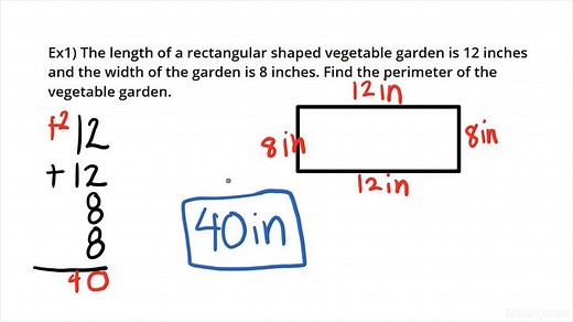 How to Solve Word Problems Involving Perimeter | Algebra | Study.com