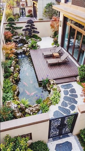 Insane DIY Backyard Deck & Koi Pond Transformation! 🤩✨