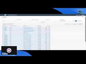Create Billing Documents - SAP Fiori