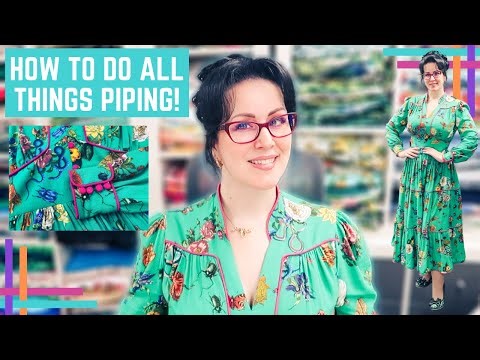 How To/How I :: All Things Piping! Make It. Apply It. Finish It. French Seams. Continuous Loops.....