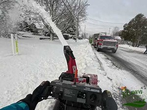 PoV....Honda HSS928A In Action! March 3 2023 Winter Storm EXTRA HEAVY Wet Snow!!