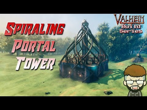 How to Build Valheim Portal Tower - Valheim Build Series