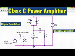 LTSpice Simulation: Class C Power Amplifier Design Tutorial