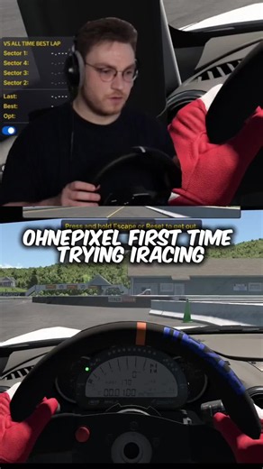 Ohnepixel's First iRacing & Forza Racing Experience