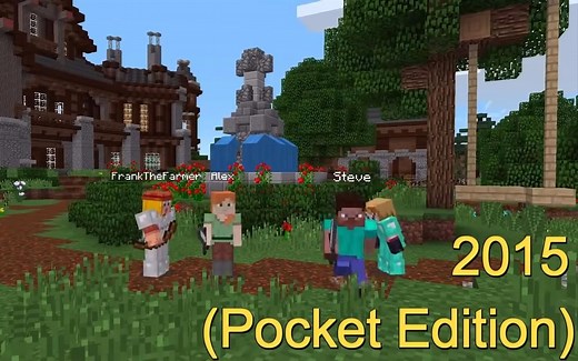 Minecraft官方宣传片合集（2010-2017）