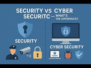 Security vs Cyber Security – What's the Difference?