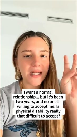 I'm single women with a physical disabled waiting for a good man who accepts me.