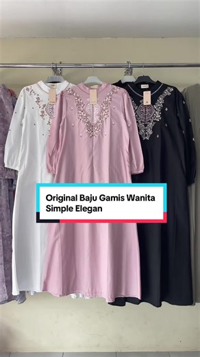 Elegant Simple Women's Gamis for Ramadan