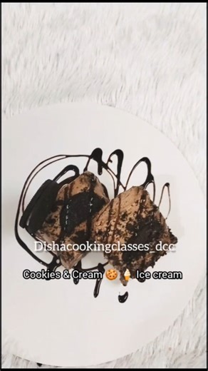 Cookies & Cream Ice Cream🍦 #dishacookingclasses #reels #subscribe #viral #trending #youtubeshorts