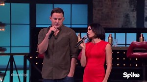 Channing Tatum takes on Frozen's Elsa to Let It Go in a lip-syncing battle. READ MORE: http://yhoo.it/1R8eNVE Source: Spike TV’s Lip Sync Battle | The West Australian Entertainment