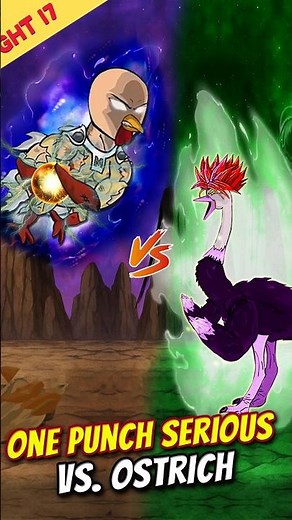 Ostrich vs One Punch Serious - MANOK NA PULA #games #androidtablet #manoknapula
