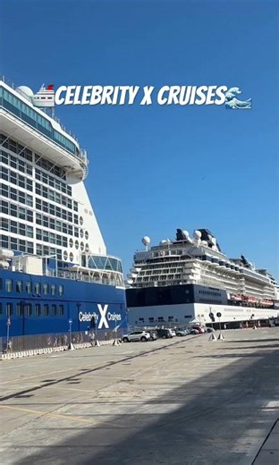 Celebrity X Cruises 🚢 | Giant Cruise Ship at Port! 🌊 #shorts #fyp #viral #yourpage #crociera