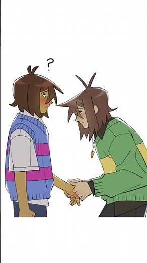 Chara and Frisk are So Different - Undertale Comic Dub #undertalememe #deltarunememes