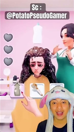 HIS HAIR EXPLODED #shorts #remix