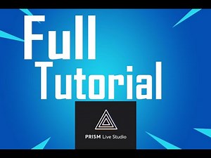 Live Studio Full Tutorial - Prism