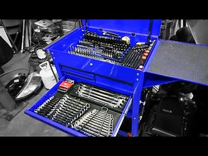 30 in. Harbor Freight tool cart tour