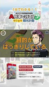1分でわかる！箱庭系A列車（A列車で行こう はじまる観光計画）