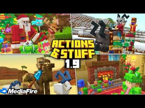 Action & Stuff 1.9 ve for Minecraft pocket edition with mediafire download link
