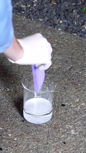 1.3M views · 5.9K reactions | How strong is Piranha Solution? #reels #diamond #science #chemistry #experiment #piranha | The Action Lab | Facebook