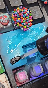 144K views · 11K reactions | Balloon House Computer Up Key  I'm finally making the most requested computer key on my character themed keyboard! Buckle "up" we're about to go on the greatest adventure. | Temika S | Facebook