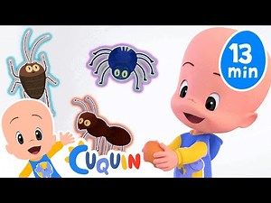 Surprise Eggs: Insects | Cleo & Cuquin | Songs | Kids