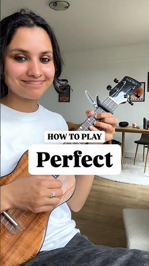 Perfect - Ed Sheeran EASY Ukulele Tutorial #shorts ⭐