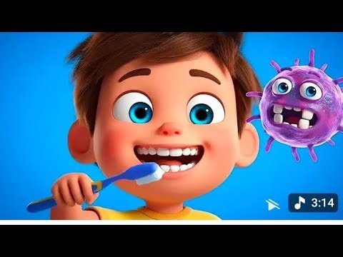 "Sing Your Way to Sparkling Teeth! 🎵 Fun Tooth Brush Song for Kids | Nursery Rhymes!"