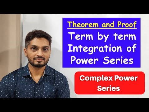 Term by term Integration of Power Series | L10 | TYBSc Maths | Complex Power Series ‪@ranjankhatu‬