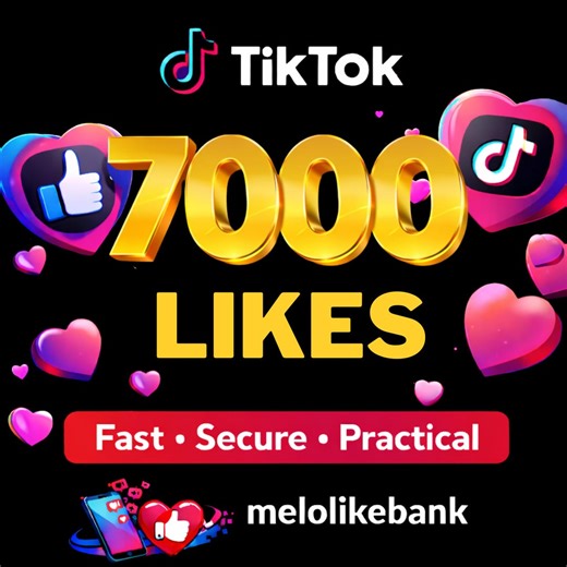7000 Tik-tok Likes Package – Real, Fast, Secure Social Media Growth Boost - Etsy