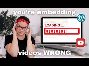 How to Embed a Youtube Video in a WordPress Blog Post Without Slowing Down Your Site