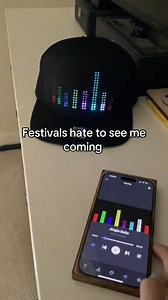  NEW 16x32 LED Scrolling Hat – Your Moving Billboard! ✨ Light up...