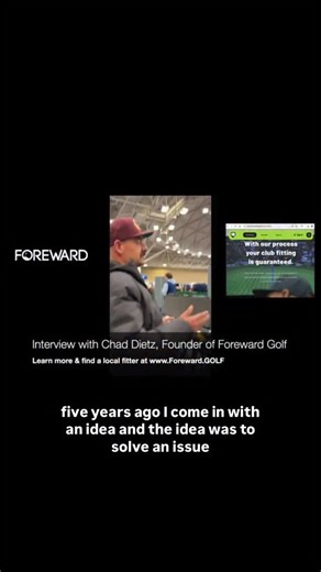 Foreward Golf Company on Instagram: "Bringing simple ideas to life to solve a problem that was too tempting not to dive head first into. 🐯🪧"