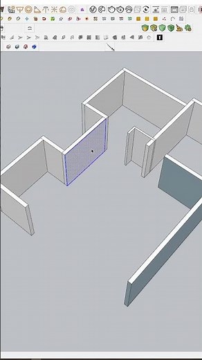 Clean Messy SketchUp Lines in 1 Click! 🤯 #Shorts