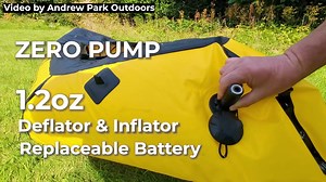 5.8K views · 1.1K reactions | FLEXTAIL ZERO PUMP-The ultralight and reliable gear with replaceable battery weighing only 1.2oz. It is specially built for UL backpack users to inflate & deflate outdoor sleeping pads. | Flextail | Facebook