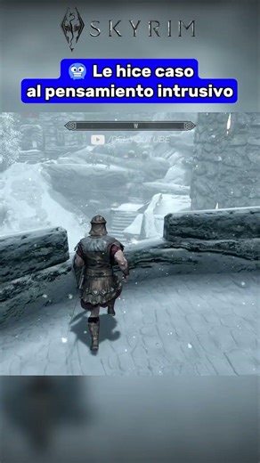 😈 Le hice caso al pensamiento intrusivo en Skyrim