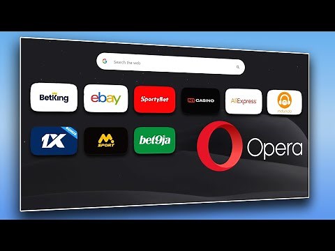How To Hide/Show Opera Speed Dials on PC