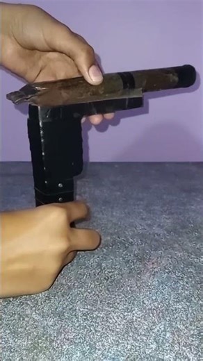 Homemade fire GUN 🔫 #gun #shorts #viral #youtubeshorts