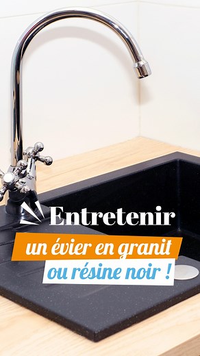 💡ASTUCE💡 Comment nettoyer un évier noir sur lequel apparaît souvent plus de traces de calcaire ou de crasse que sur un évier blanc ou en inox ? 🤔 Et bien MAISON ET SERVICES vous livre son astuce à faire toutes les semaines et uniquement avec des produits 100% naturels : la pierre d’argent et…un ingrédient mystère qu’on vous laisse découvrir dans la vidéo 🤫✨ Bon visionnage et à vous de jouer ! #evier #astuce #astucemenage #pierreblanche #pierredargent #calcaire #nettoyage #avantapres #huiledo