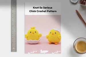 Crochet Chick Pattern: Amigurumi Easter Egg Bird (PDF Download) - Etsy