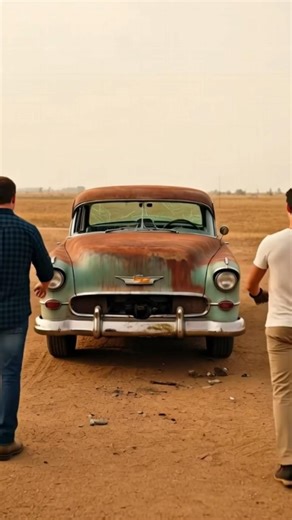 ASMR Full Restoration of 1955 Chevrolet Bel Air – From Junkyard to Showroom Glory #millionaire #virl