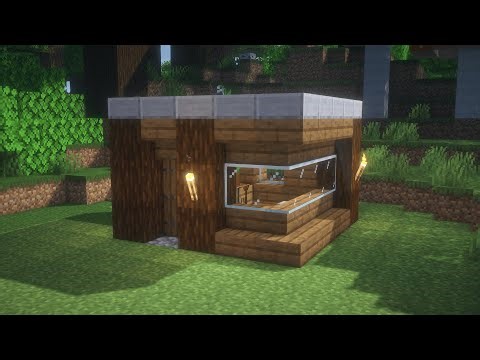 【マインクラフト】初心者でも簡単！コンパクトな家の作り方！ #マイクラ #マインクラフト #minecraft