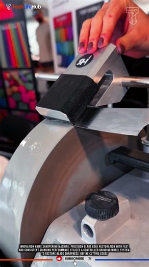 Knife Sharpening Machine: Precision Blade Edge Restoration, Consistent Grinding Performance #tech