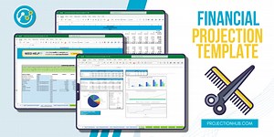 Salon Financial Projection Template - Simple DIY Salon Model